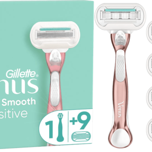 Gillette Venus Deluxe Smooth Sensitive + 9 Navulmesjes (8006540854976)