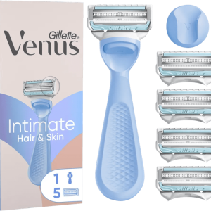 Gillette Venus Intimate + 5 Navulmesjes (8006530215237)
